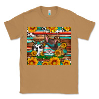 Toasted Coconut Easter eggs sunflower gemstone tumbler Easter Day Classic Tee - Neo Western