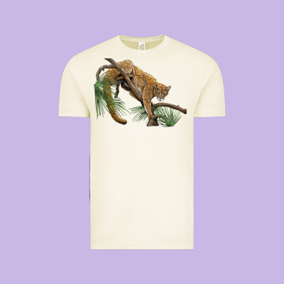 Florida Panther Vintage Tee Designed By Barkaloodesign