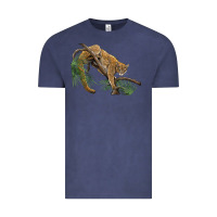 Vintage Denim florida panther Vintage Tee - BarkalooDesign