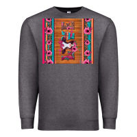 Charcoal Heather love baby calf valentine's day Premium Sweatshirt - Jasminsmagicworld