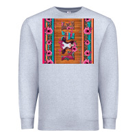 Heather Grey love baby calf valentine's day Premium Sweatshirt - Jasminsmagicworld