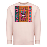 Pale Pink love baby calf valentine's day Premium Sweatshirt - Jasminsmagicworld