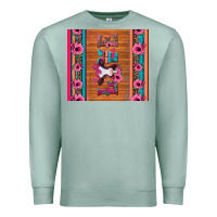Seafoam love baby calf valentine's day Premium Sweatshirt - Jasminsmagicworld