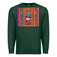 Sports Green love baby calf valentine's day Premium Sweatshirt - Jasminsmagicworld