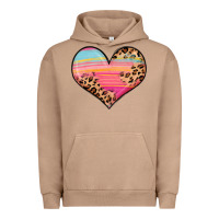 Pigment Burro valentine s day colorful heart Urban Hoodie - LillyAllenDesigns