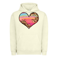 Pigment Pistachio valentine s day colorful heart Urban Hoodie - LillyAllenDesigns