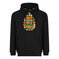 Black Thankful Grateful Blessed Heavyweight Hoodie - LillyAllenDesigns