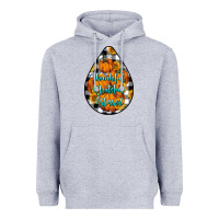 Heather Grey Thankful Grateful Blessed Heavyweight Hoodie - LillyAllenDesigns