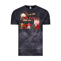 Cloud Black somebody's loud mouth baseball mama Vintage Tee - Zillion Design Studio