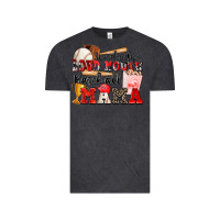 Vintage Black somebody's loud mouth baseball mama Vintage Tee - Zillion Design Studio