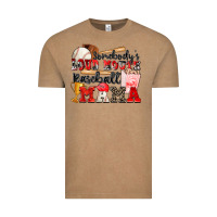 Vintage Coffee somebody's loud mouth baseball mama Vintage Tee - Zillion Design Studio