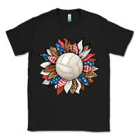 Black volleyball sunflower Classic Tee - HRA Design Shop