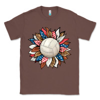 Chestnut volleyball sunflower Classic Tee - HRA Design Shop