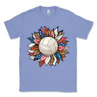 Colony Blue volleyball sunflower Classic Tee - HRA Design Shop