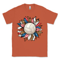 Copper volleyball sunflower Classic Tee - HRA Design Shop