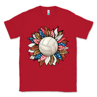 Red volleyball sunflower Classic Tee - HRA Design Shop