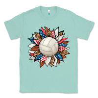Seafoam volleyball sunflower Classic Tee - HRA Design Shop