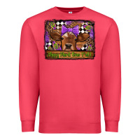 Cardinal happy mardi gras y'all cow Premium Sweatshirt - Jasminsmagicworld