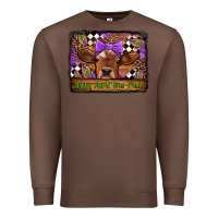 Chestnut happy mardi gras y'all cow Premium Sweatshirt - Jasminsmagicworld