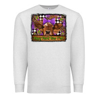 Oatmeal Heather happy mardi gras y'all cow Premium Sweatshirt - Jasminsmagicworld