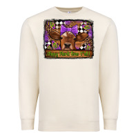 Sandshell happy mardi gras y'all cow Premium Sweatshirt - Jasminsmagicworld