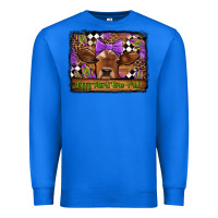 True Royal happy mardi gras y'all cow Premium Sweatshirt - Jasminsmagicworld