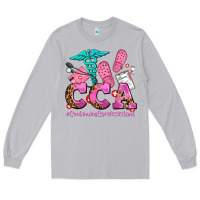 Moon Dust cca  continuing care assistant with crocs Long Sleeve Tee - AdoDesignShop