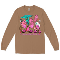 Toasted Coconut cca  continuing care assistant with crocs Long Sleeve Tee - AdoDesignShop