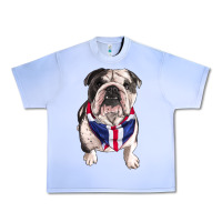Grape Ice english bulldog Urban Heavy Tee - RanaPortraitStore