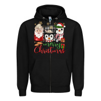 Black merry Christmas coffee Zipper Hoodie - JahusDesignShop