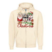 Sandshell merry Christmas coffee Zipper Hoodie - JahusDesignShop