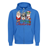 True Royal merry Christmas coffee Zipper Hoodie - JahusDesignShop