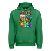 Emerald 100 days of cray cray Urban Hoodie - LillyAllenDesigns