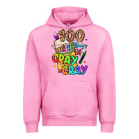 Fuchsia Pink 100 days of cray cray Urban Hoodie - LillyAllenDesigns