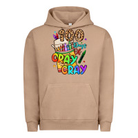 Pigment Burro 100 days of cray cray Urban Hoodie - LillyAllenDesigns