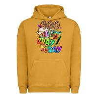 Pigment Peanut Butter 100 days of cray cray Urban Hoodie - LillyAllenDesigns