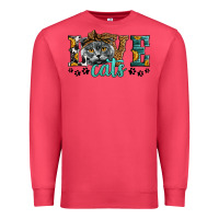 Cardinal love cats scottish fold Premium Sweatshirt - LillyAllenDesigns