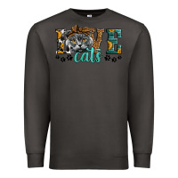 Smoke love cats scottish fold Premium Sweatshirt - LillyAllenDesigns