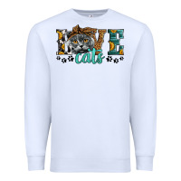 White love cats scottish fold Premium Sweatshirt - LillyAllenDesigns