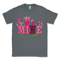 Charcoal Heather walentine's day be mine Classic Tee - BarkalooDesign