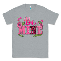 Heather Grey walentine's day be mine Classic Tee - BarkalooDesign