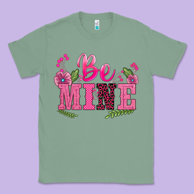 Walentine's Day Be Mine Classic Tee Designed By Barkaloodesign