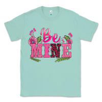 Seafoam walentine's day be mine Classic Tee - BarkalooDesign