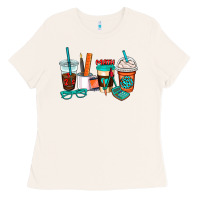 Bone math teacher coffee cups Ladies Tee - AdoDesignShop