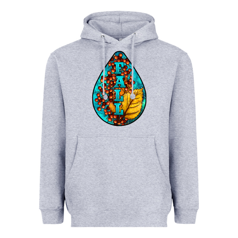 Fall Teardrop Heavyweight Hoodie by LillyAllenDesigns | Teevron