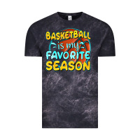 Cloud Black basketball is my favorite season Vintage Tee - texasbilliewilder