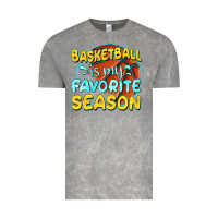Cloud Rock basketball is my favorite season Vintage Tee - texasbilliewilder