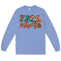 Colony Blue fall vibes Long Sleeve Tee - HRA Design Shop