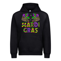 Black mardi gras Urban Hoodie - LillyAllenDesigns