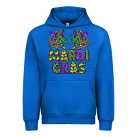 Cobalt mardi gras Urban Hoodie - LillyAllenDesigns